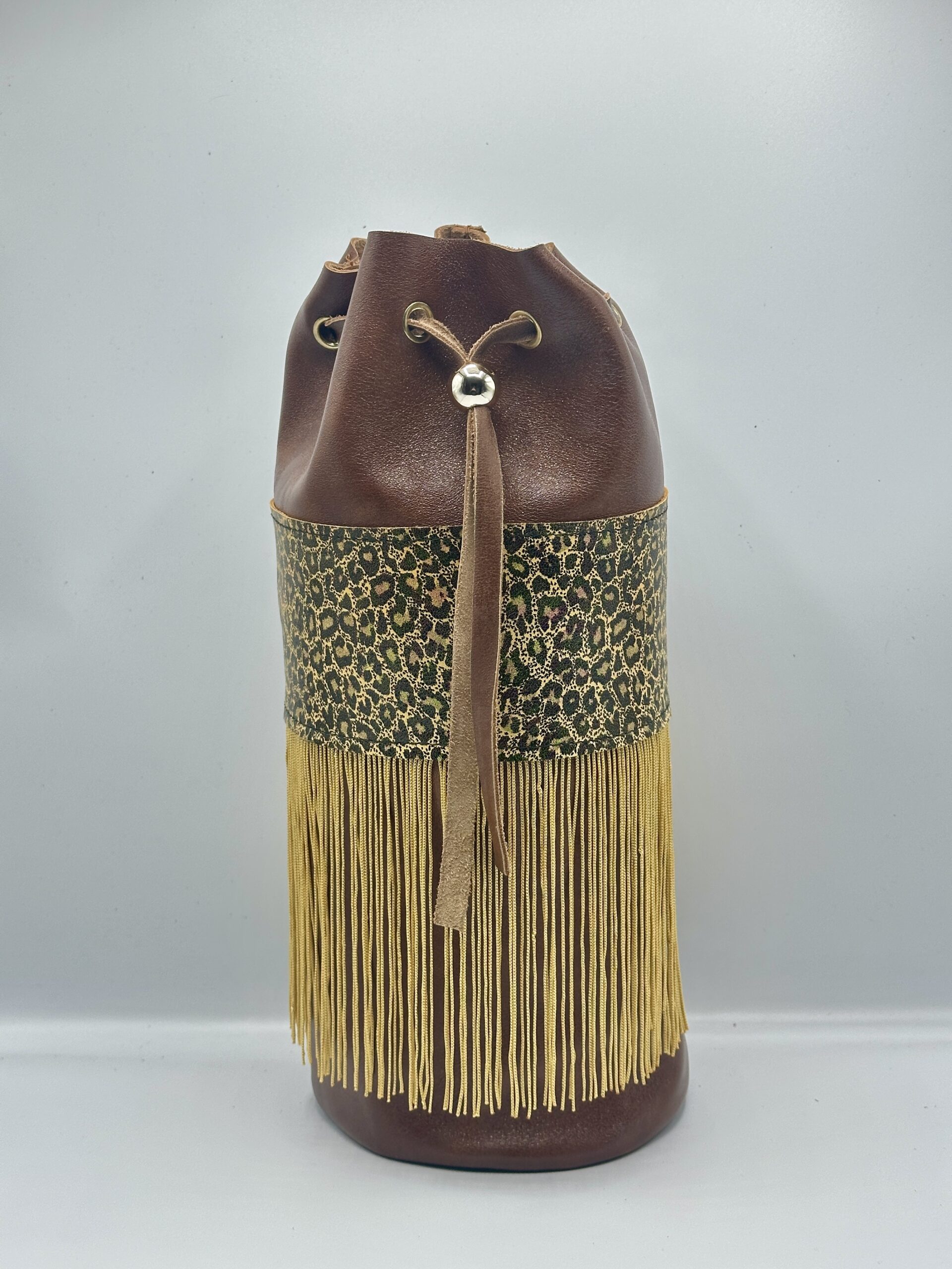 Bolso Bandolera Cordón XL Miel Salvaje